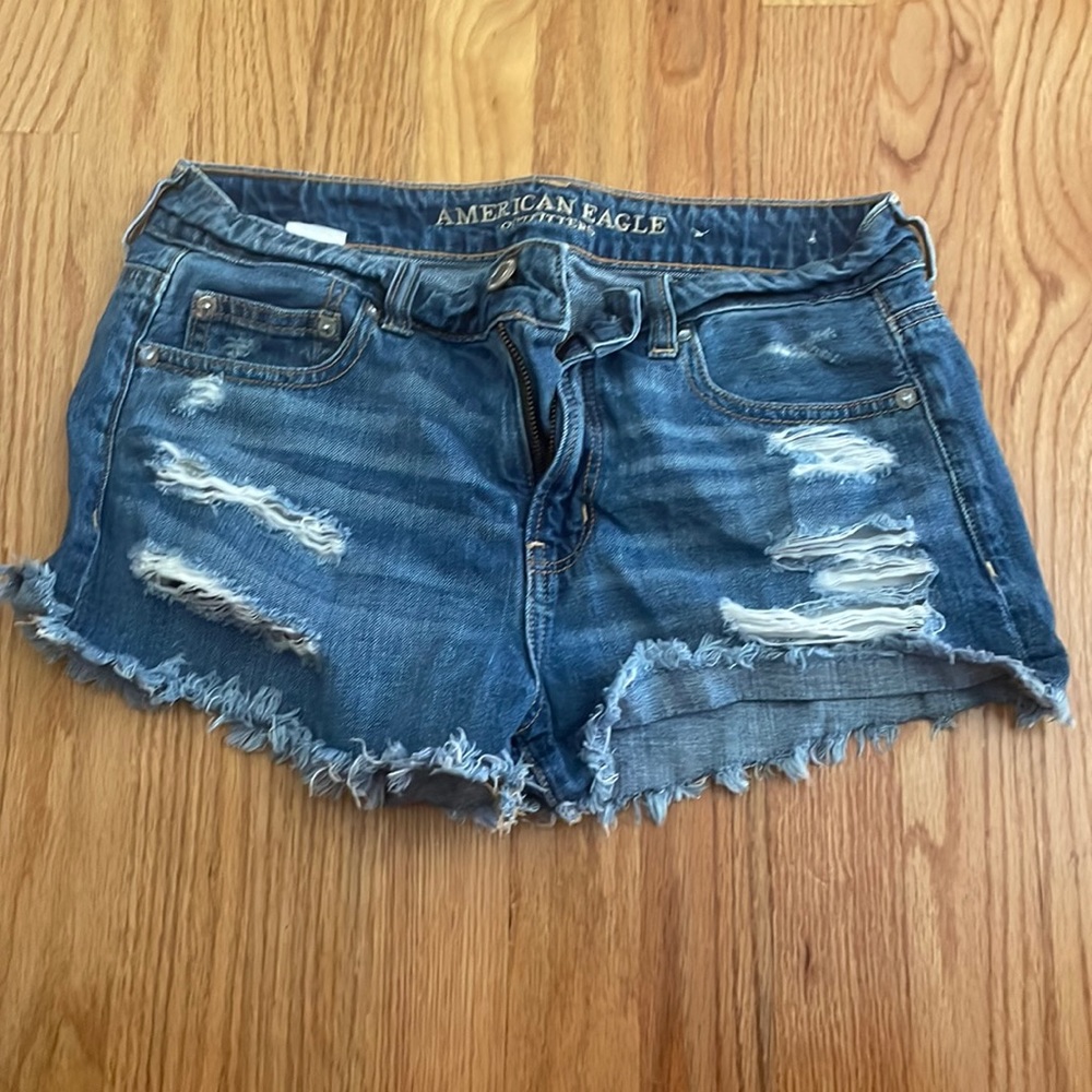 American eagle jean shorts